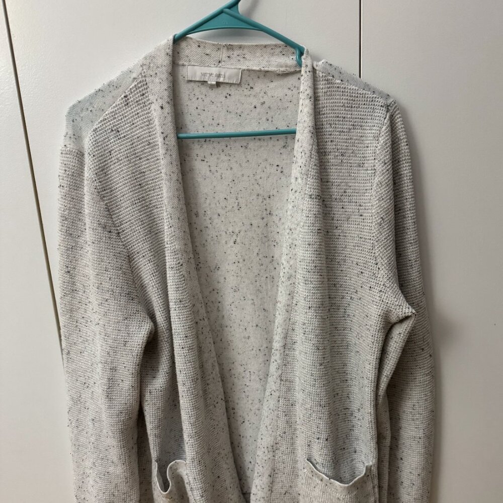 Open Front Longline Sweater